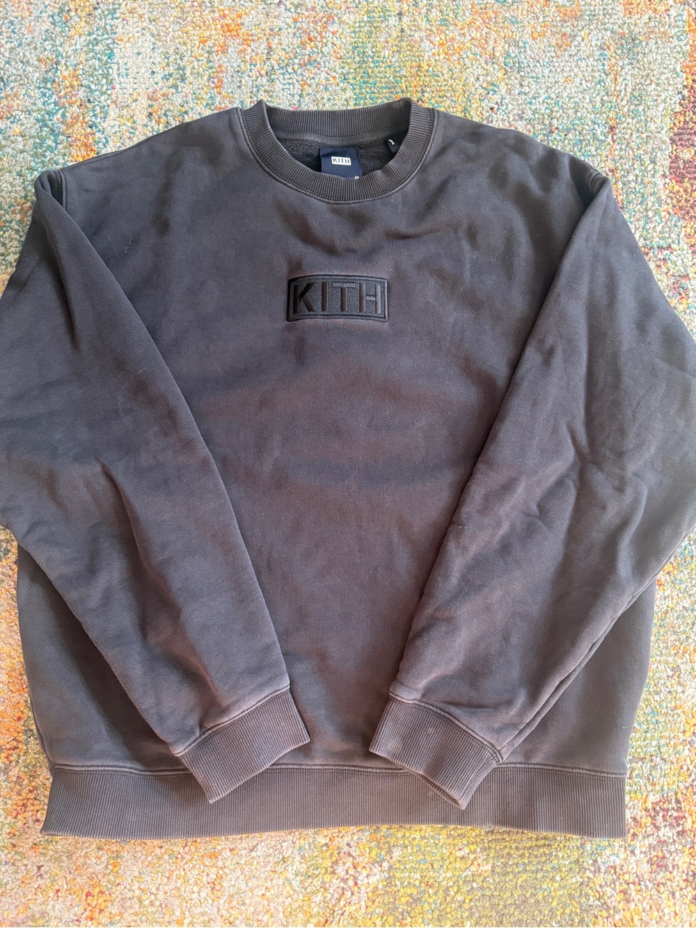 Kith Box Logo Crewneck Sweatshirt